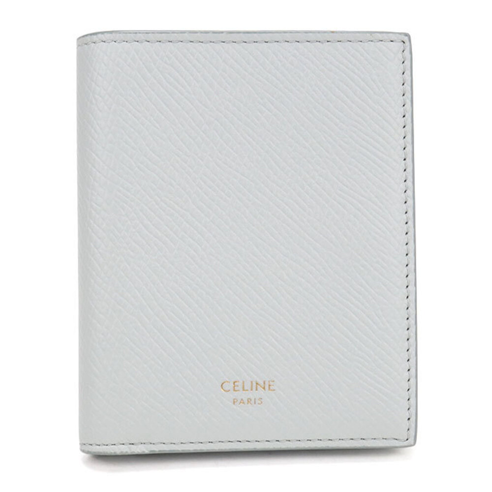 CELINE Celine Bi-fold Wallet 10E493GTH Compact Women's Blue